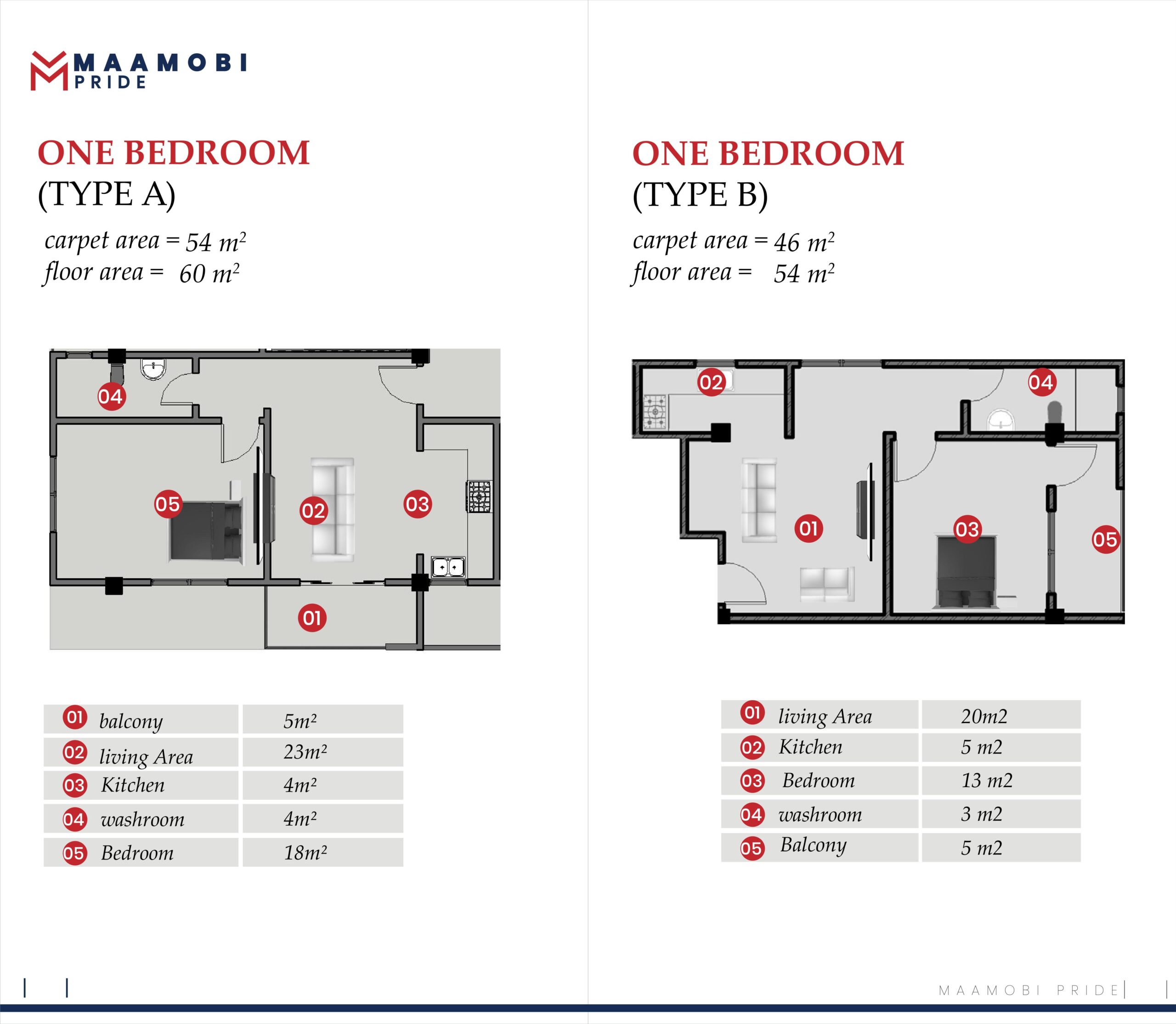 ONE BEDROOM