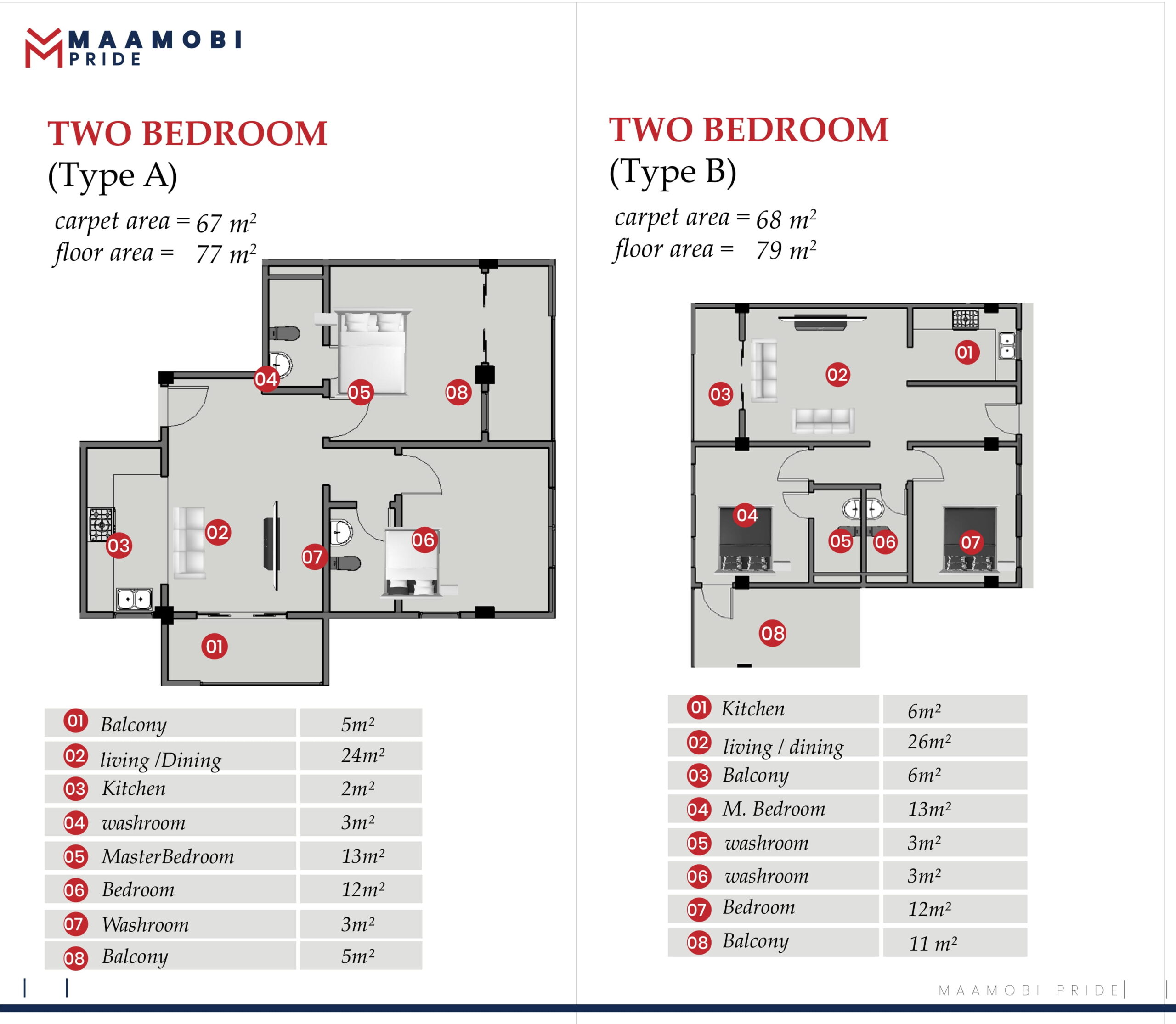 TWO BEDROOM-1